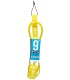 INVENTO - FCS 9 Regular Ankle Leash (7mm) Taxi Cab Yellow