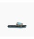 SANDALIA - REEF LITTLE AHI SLIDE GREY/BLUE