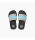 SANDALIA - REEF LITTLE AHI SLIDE GREY/BLUE