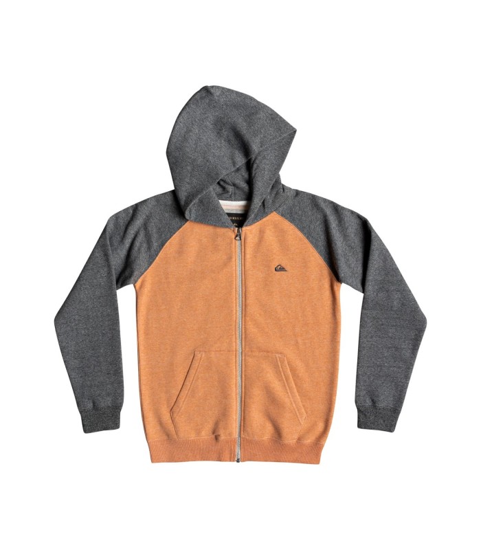 SUDADERA - QUIKSILVER BOY EVERYZIPYTH ORANGE