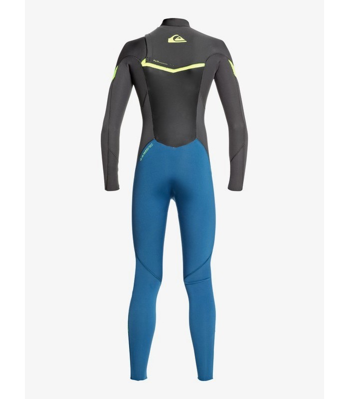 TRAJE DE SURF - QUIKSILVER BOY 4/3 SYNCRO GBS MARINA JET BLACK