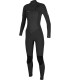 Traje de surf - O'neill Wms Epic 5/4 Chest Zip blk/blk