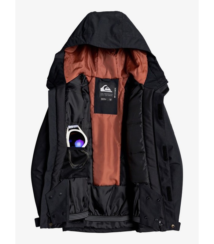 CAZADORA - QUIKSILVER NIÑO MISSION YOUTH BLACK