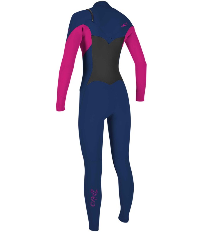 TRAJE DE SURF - ONEILL Girls Epic 3/2 Chest Zip Full BY2 NAVY