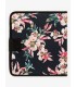 CARPETA ROXY WHAT A DAY FLOWERS BLACK