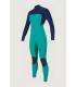 TRAJE DE SURF - ONEILL Wms Hyperfreak 3/2+ Chest CYAN