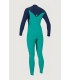 TRAJE DE SURF - ONEILL Wms Hyperfreak 3/2+ Chest CYAN