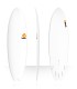 TABLA DE SURF - TORQ 6.6 FISH PIPLINE WHITE