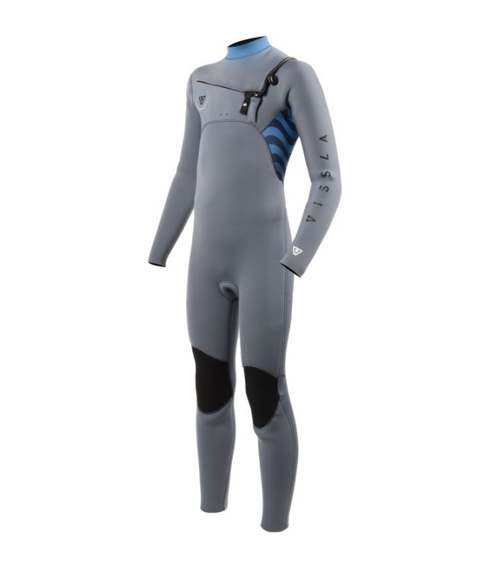 Traje de surf - Vissla 7 Seas Shredder 4-3 Boys Chest Zip