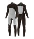 Traje de surf - Vissla 7 Seas Shredder 4-3 Boys Chest Zip