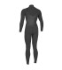 Traje de surf - O'neill Wms Ninja 4/3 Chest Zip Full blk/blk