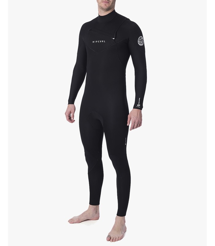 Traje de surf - Rip Curl Dawn Patrol 5/3 mm C/Zip black