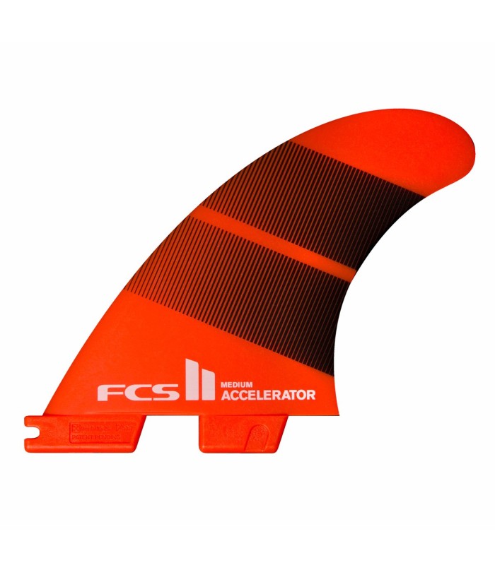 Quillas - FCS II Accelerator Neo Glass Tang red Gr Tr i Fins