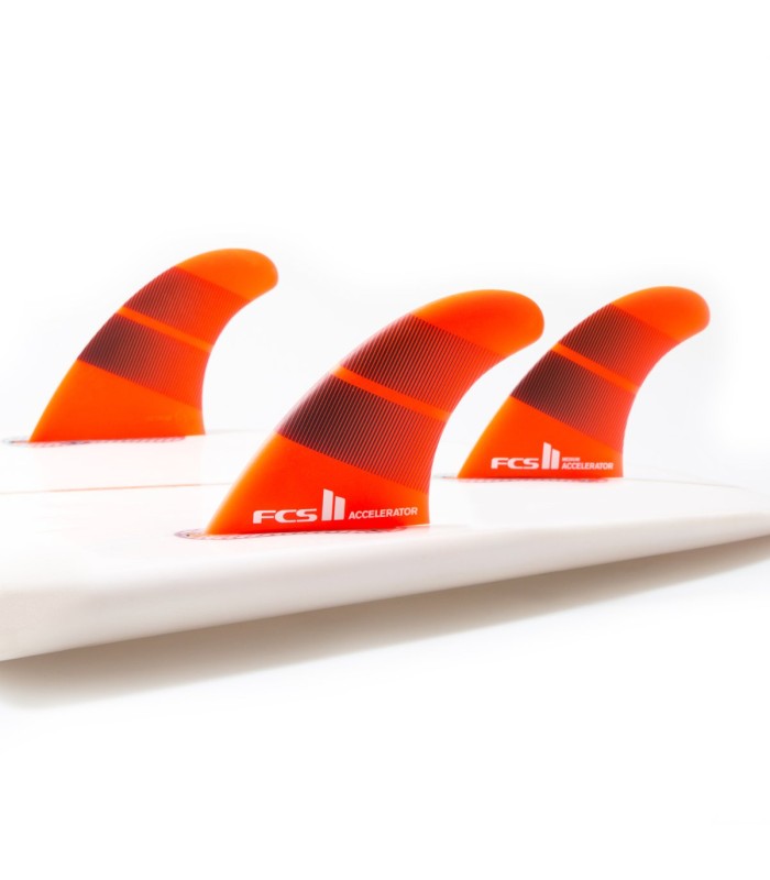 Quillas - FCS II Accelerator Neo Glass Tang red Gr Tr i Fins