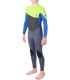 Traje de surf neopreno - Rip Curl jnr Omega 5/3 lime