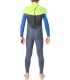 Traje de surf neopreno - Rip Curl jnr Omega 5/3 lime