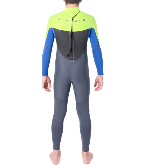 Traje de surf neopreno Rip Curl jnr Omega 5/3 lime