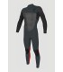 Traje de surf - O'neill Youth Epic 5/4 Chest Zip Full blk/red