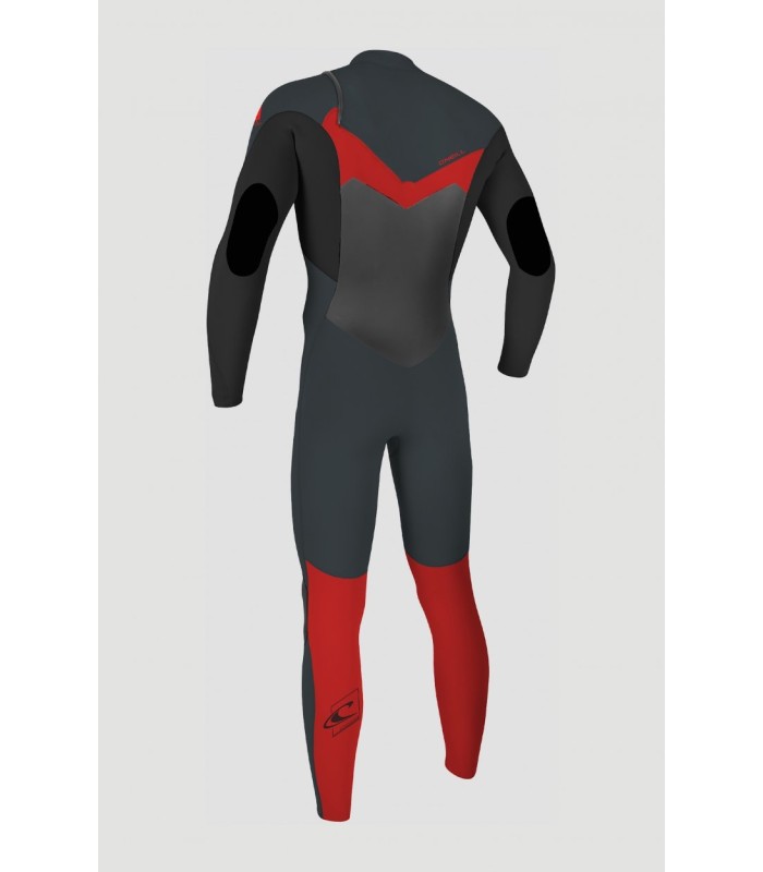 Traje de surf - O'neill Youth Epic 5/4 Chest Zip Full blk/red