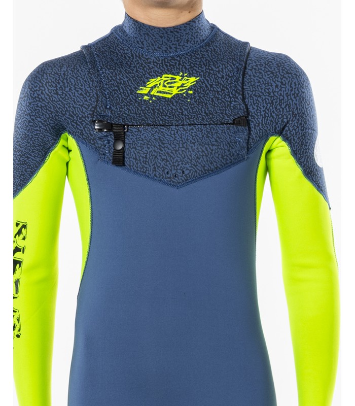 Traje de surf neopreno - rip curl jnr d/patrol 53 Gb Blue