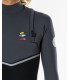 Traje de surf neopreno Rip Curl flash bomb 4/3 zf search grey