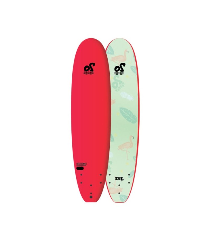 Tabla de surf - Ocean Storm 6.6 Soft Top Start Up red