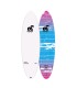 Tabla de surf - Ocean Storm 6.6 top Hybrid white