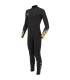 Traje de surf neopreno - Vissla High Seas boys 3/2 mm fire blk