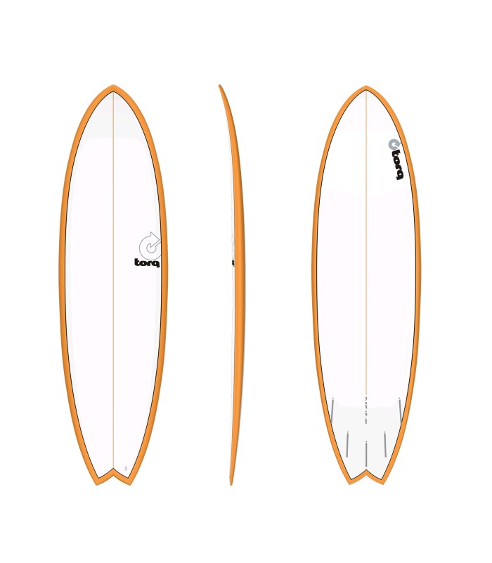 Tabla de surf - torq fish tet  6.3 pinline rail org