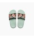 Sandalia - Reef kids one slide mint monstera