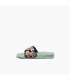 Sandalia - Reef kids one slide mint monstera