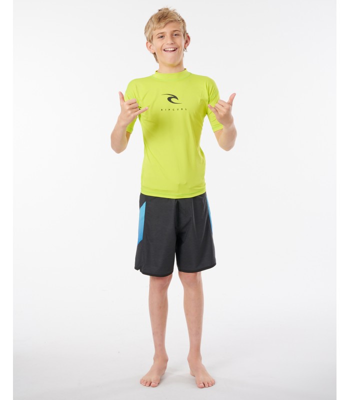 Licra para surf - Rip Curl boy corp s/sl uv lima