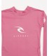 Licra para surf - Rip Curl boy corp l/sl uv pink