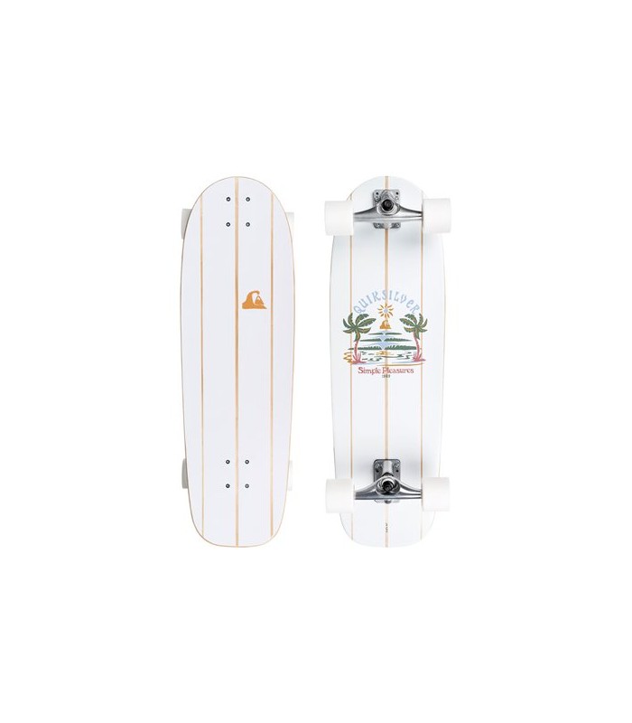 Surfskate - Quiksilver Hangout white