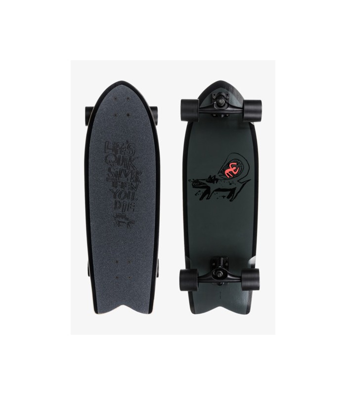 Surfskate - Quiksilver Lastlight black