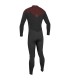 Traje de surf - Oneill Hyperfreak Comp 3/2 Zipless black/bloo