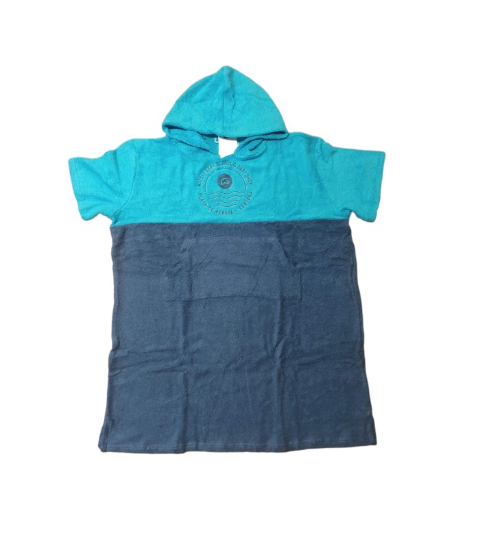 Poncho - Watsay bicolor junior navy/blue