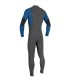 Traje de surf - O´neill Youth Hyperfreak 5/4 + Chest Zip graph/smoke