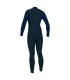 Traje de surf - O´neill Wms Hyperfreak 4/3+ Chest Zip sha/nav