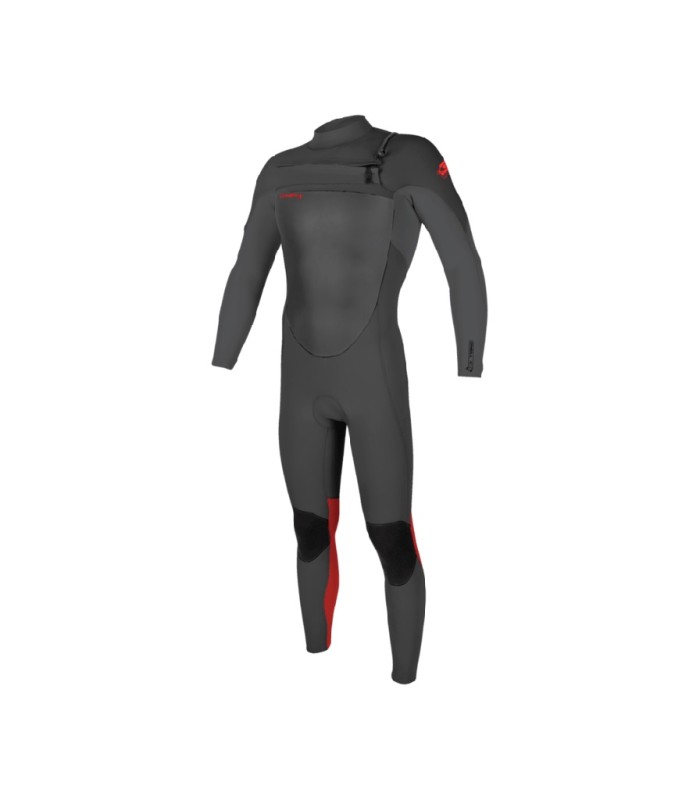 Traje de surf O'neill Youth Epic 5/4 Chest Zip Full graphite/smoke/red