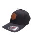 Gorra - Watsay flexfit negra cuero