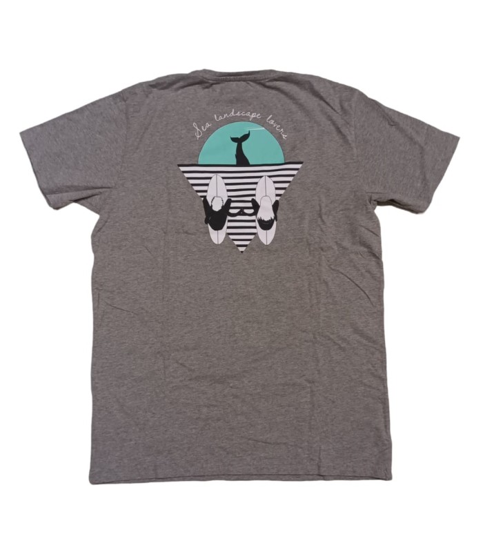 Camiseta - Watsay man pocket grey