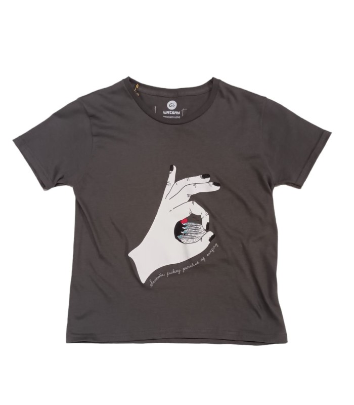 CAMISETA WATSAY MANO BOY GREY