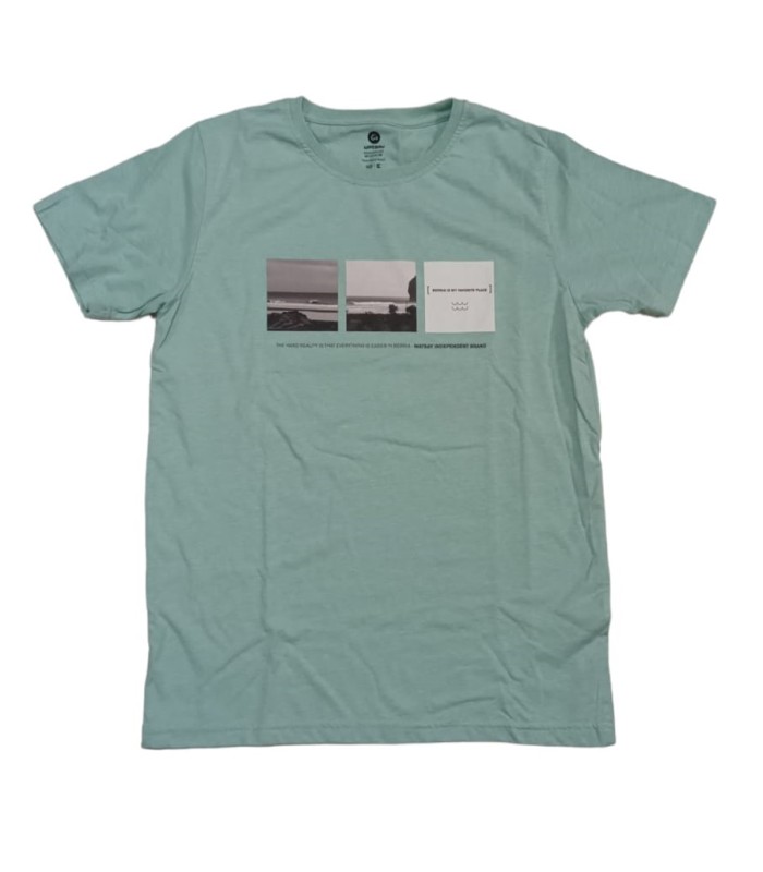 Camiseta - Watsay foto Berria cyan