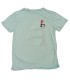 Camiseta - Watsay boy ola cyan