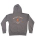 Sudadera - Watsay capucha lavado piedra rayo grey