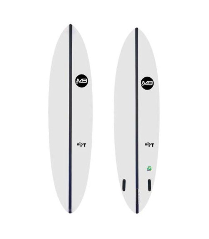 Tabla de surf - Manual Mid pt clear resin tint 6.10 white