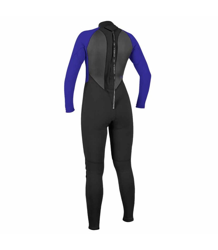 Traje de surf - Oneill Wms Reactor-2 3/2mm Back Zip blak/cobalt