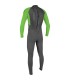 Traje de surf - Oneill Youth Reactor-2 3/2 Back Zip Full gra/day