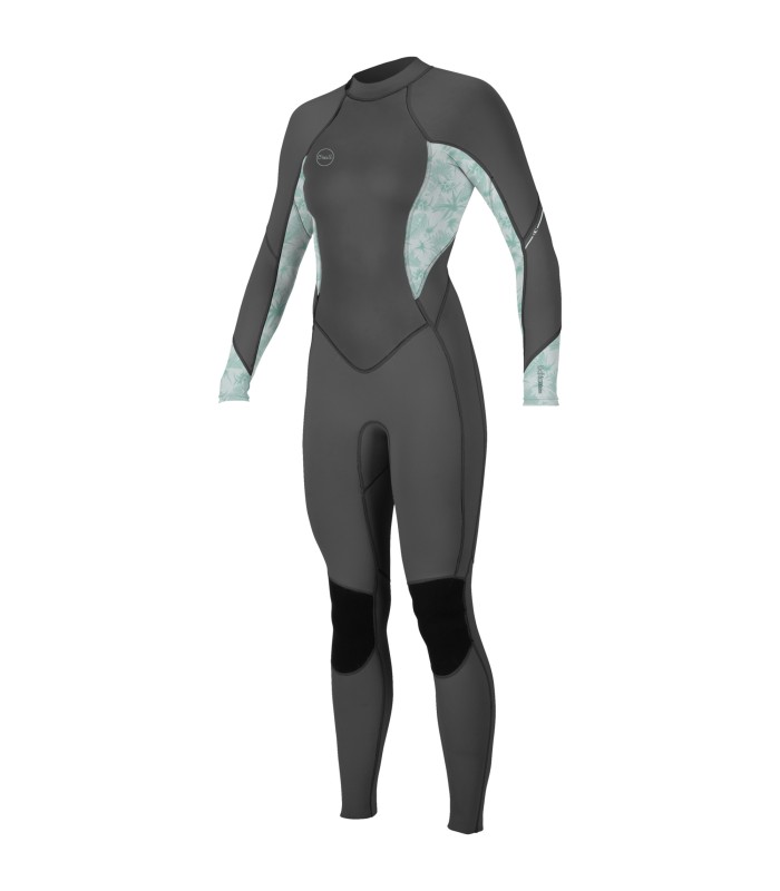 Traje de surf - Oneill Wms Bahia 3/2 Back Zip Full grap/mir